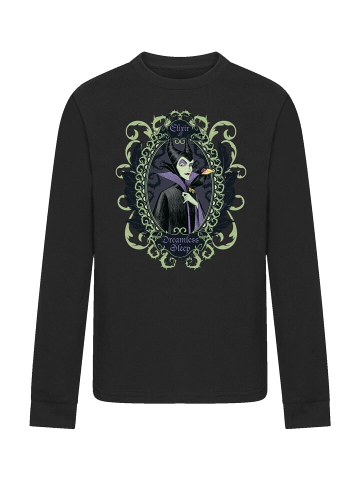 

Футболка F4NT4STIC Langarm T-Shirt Disney Bösewichte Maleficent Elixir, черный