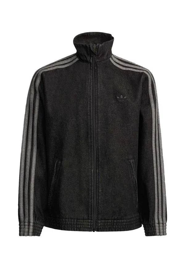 Джинсовая спортивная куртка firebird Adidas Originals, True Black Denim — фото 4