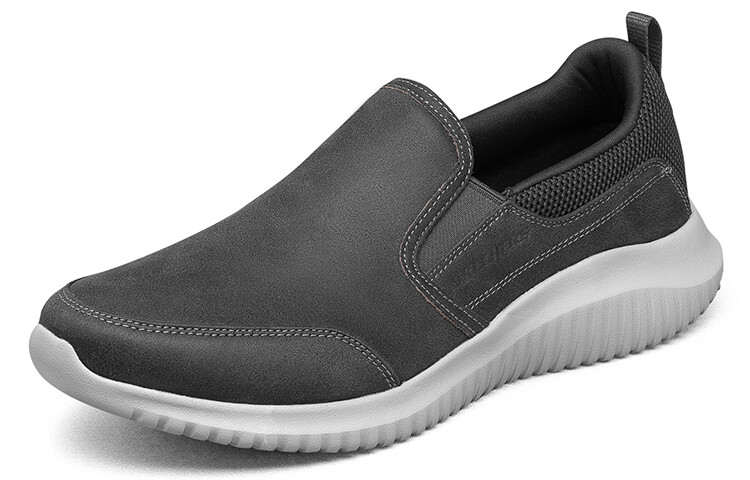 Мужские повседневные мужские низкие серые Skechers — фото 3