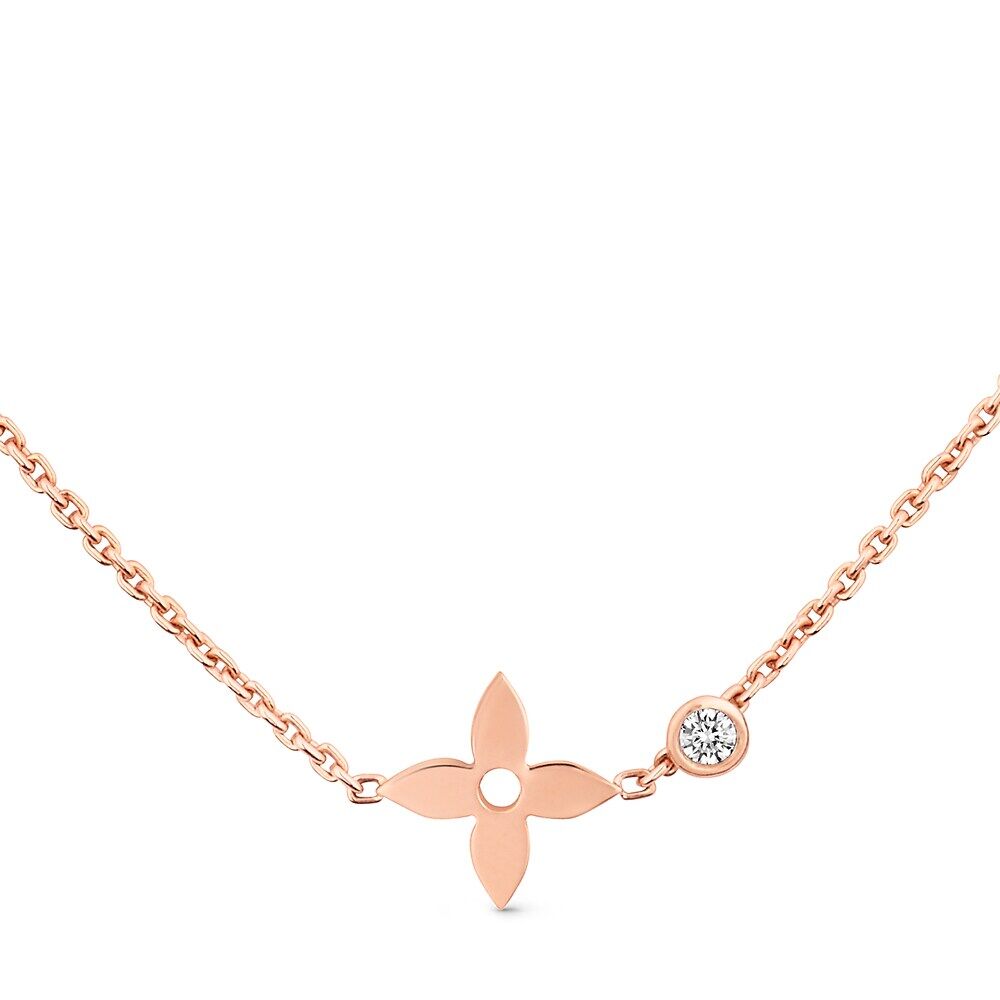 

Подвеска Idylle Blossom, розовое золото и бриллиант Louis Vuitton, розовый