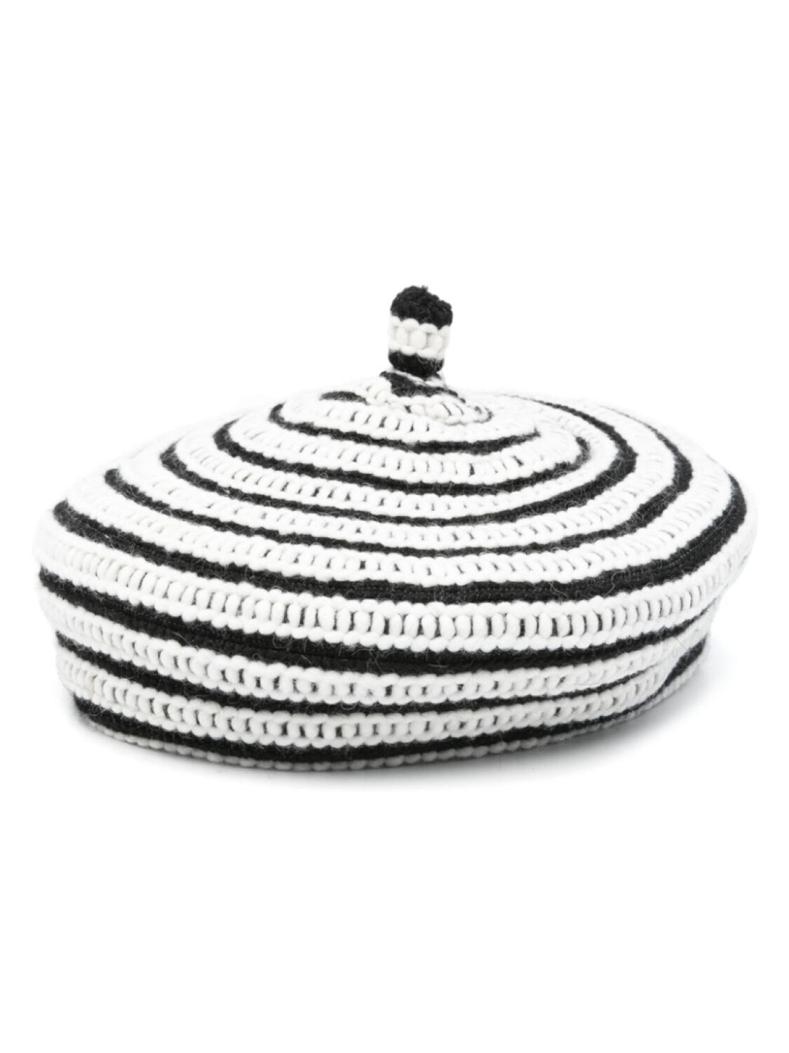 

Берет крючком Emporio Armani, черный