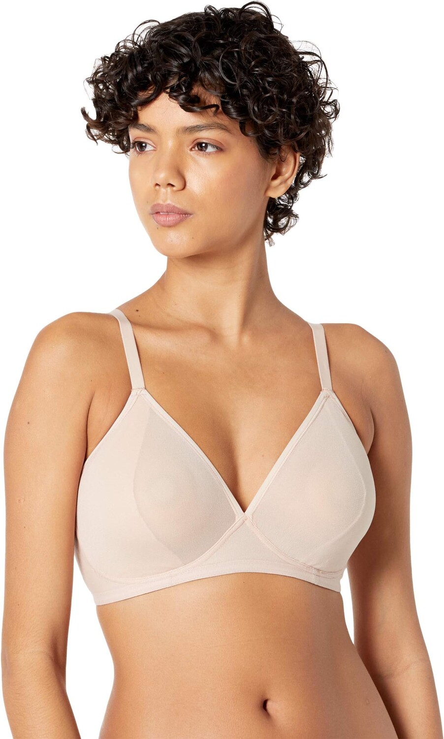 

Бюстгальтер OnGossamer Beauti-Full Gossamer Mesh Bralette G5250, цвет Champagne