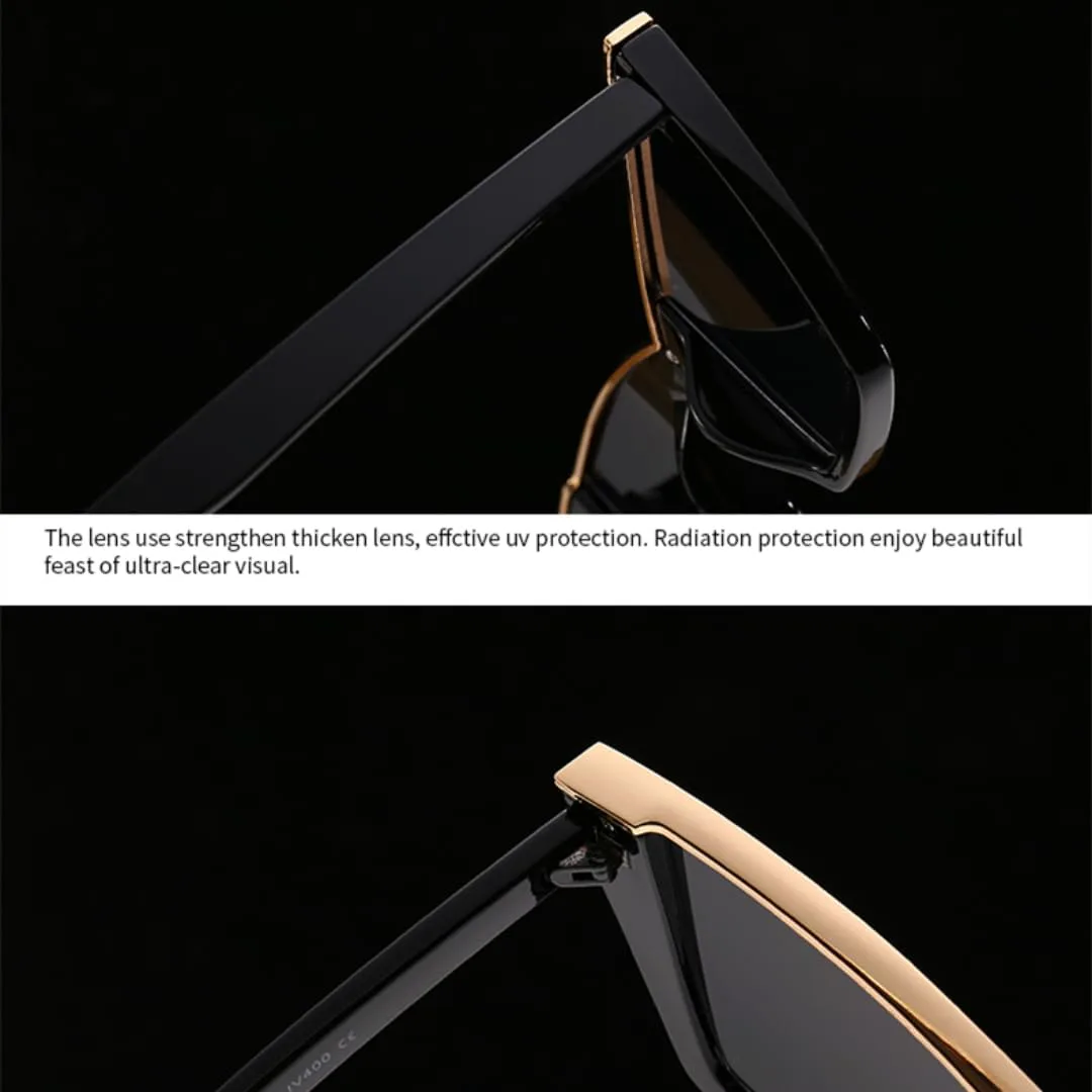 

Солнцезащитные очки с защитой UV400 | Градиентные линзы "кошачий глаз" | Для женщин и мужчин | Для занятий спортом на открытом воздухе и вождения DSVIGF, White