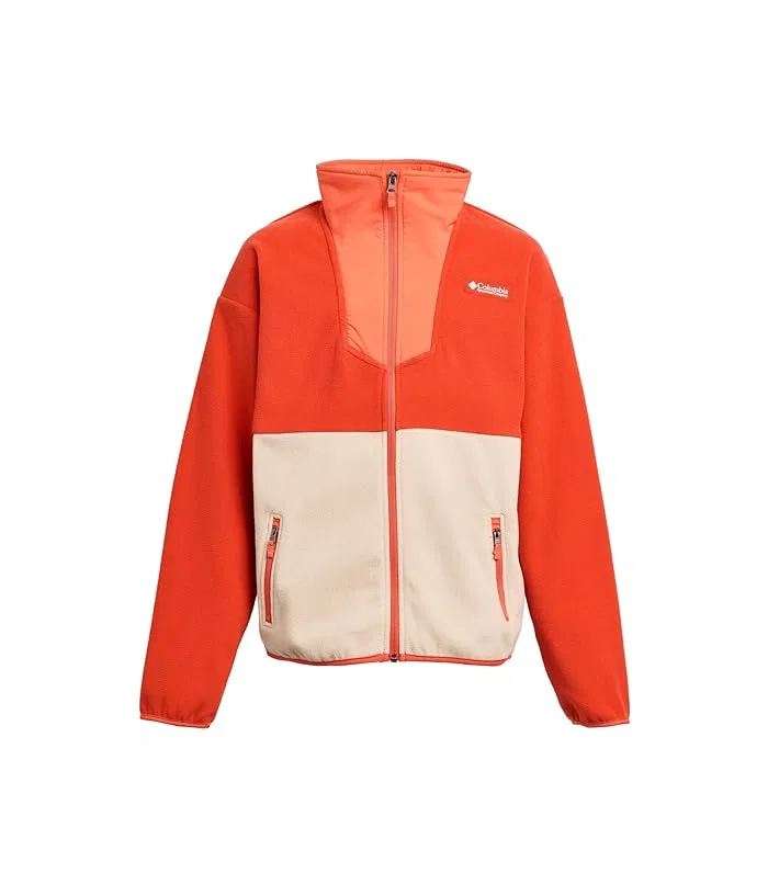 Флисовая кофта Sequoia Grove Full Zip Columbia Kids, Super Sonic/Zing/Ancient Fossil