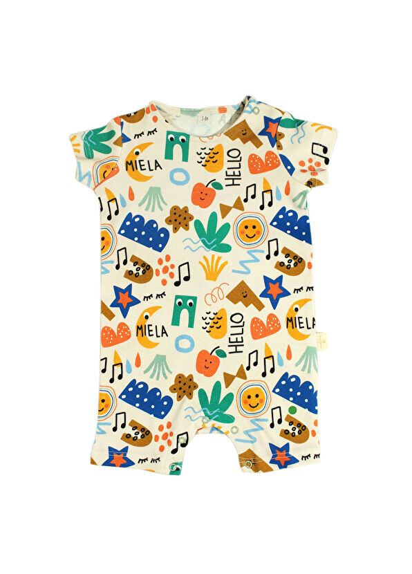 Легкий комбинезон для малышей Happy Doodles Miela Kids, бежевый