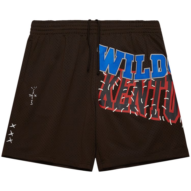 

Шорты Cactus Jack By Travis Scott Cactus Jack by Travis Scott x Mitchell & Ness University Of Kentucky Shorts, коричневый