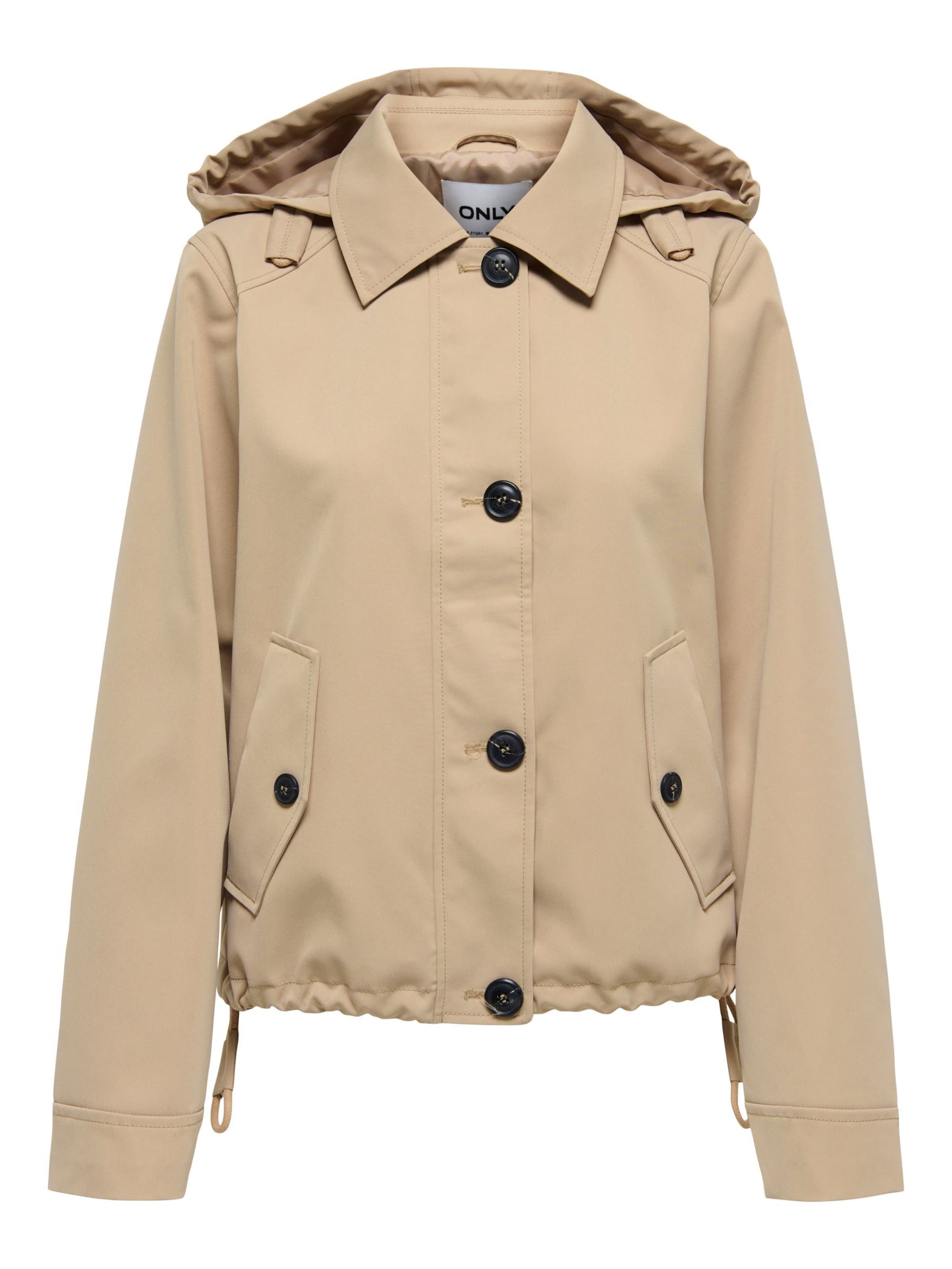 

ONLY Парка для межсезонья в бежевом цвете