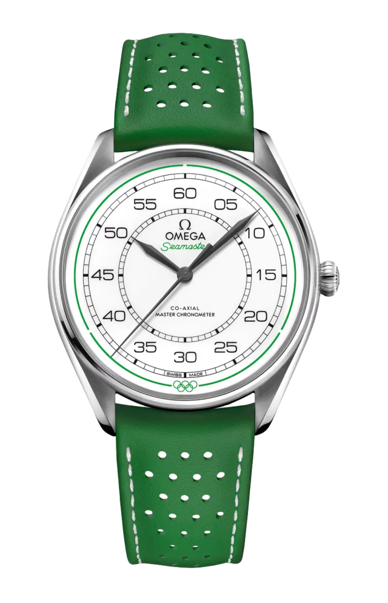 

Симастер олимпийский официальный хронометрист 39,5 мм, нержавеющая сталь на коже - лимитированная серия - 522.32.40.20.04.005 OMEGA