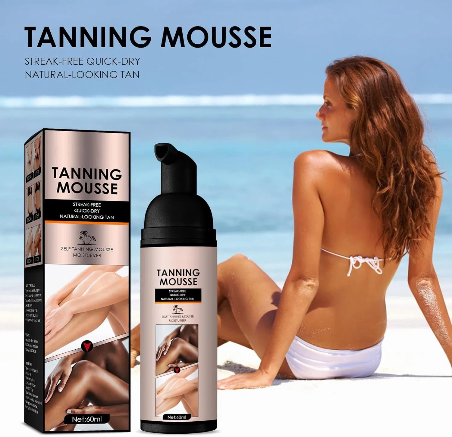 Автозагар Self Tanning Bronzing Sun Fast Dark 100 мл Generic — фото 2