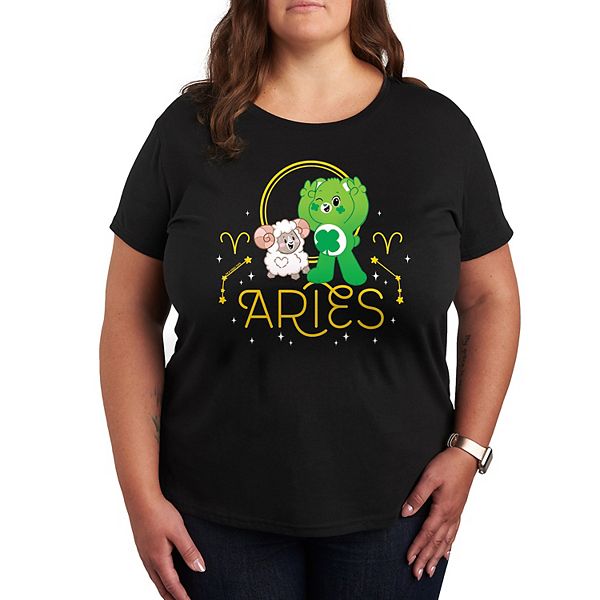 

Футболка с принтом Care Bears Aries Licensed Character, Black