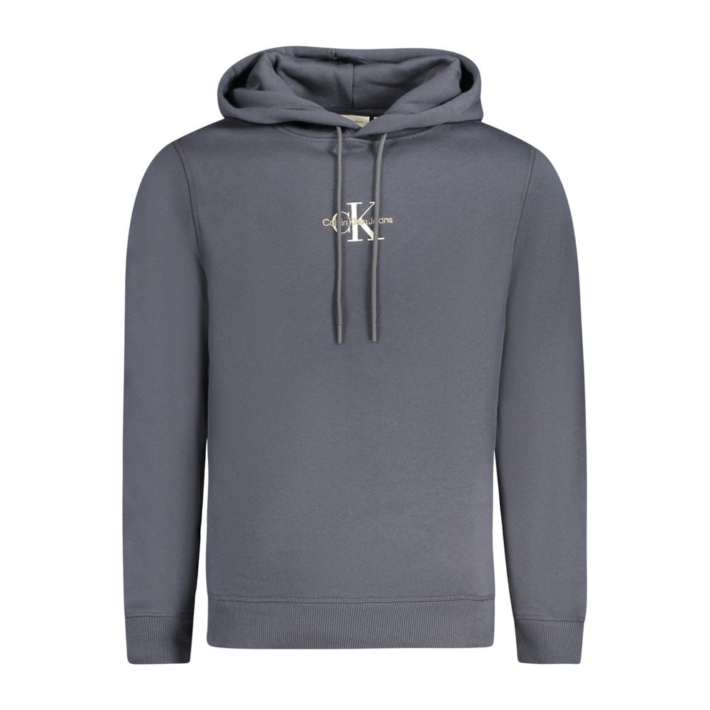 

Синий хлопковый мужской свитер Calvin Klein