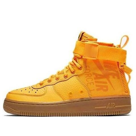

Кроссовки sf air force 1 mid Nike, желтый