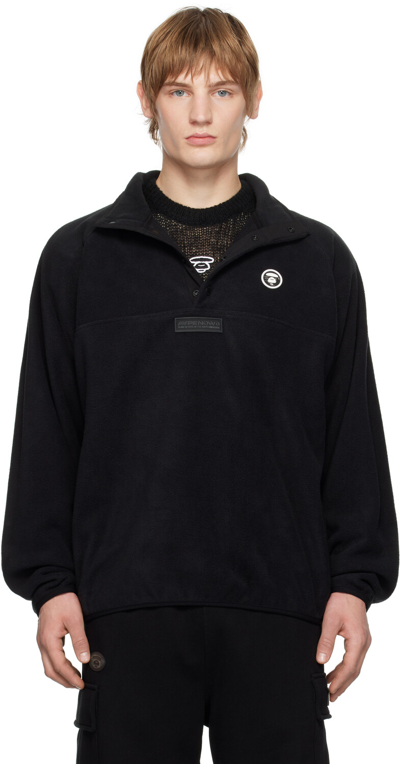 

Пуловер с логотипом Moonface 'AAPE NOW' AAPE by A Bathing Ape