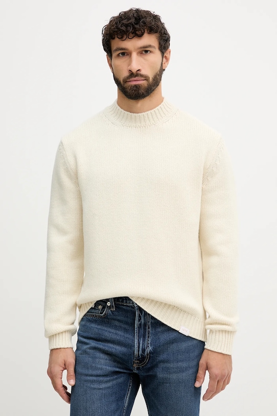 

Свитер из смесовой шерсти Paul&Shark, бежевый