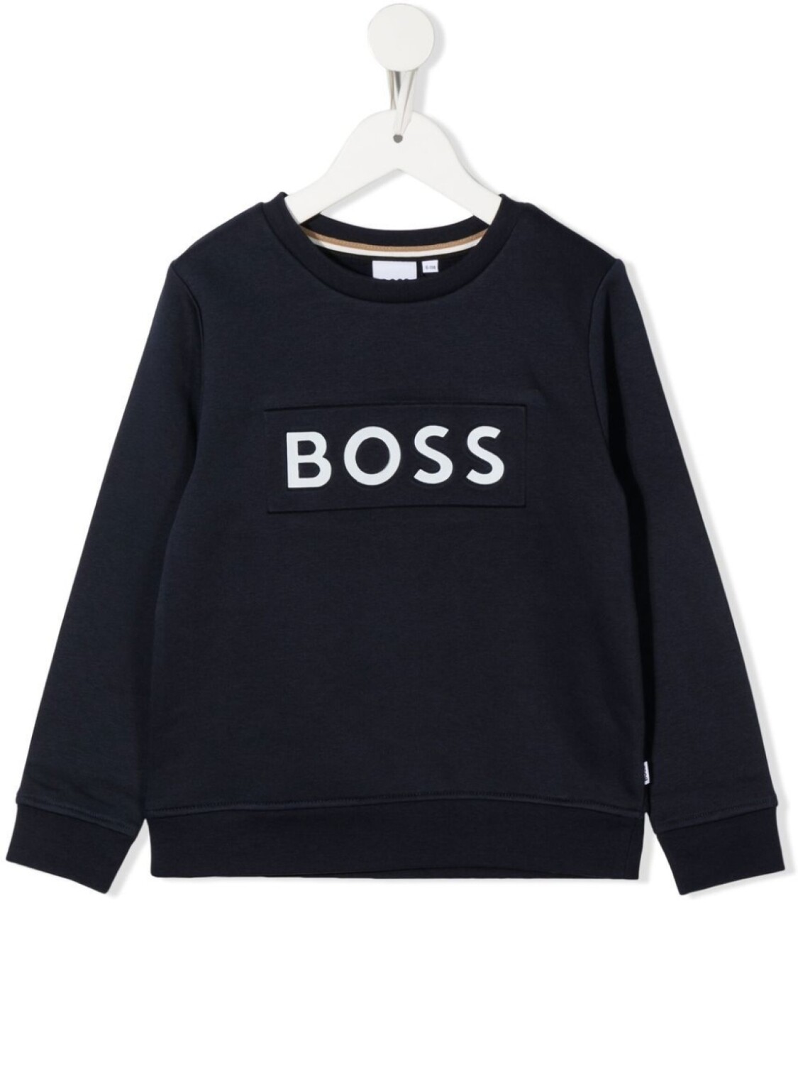 

BOSS Kidswear толстовка с логотипом, синий