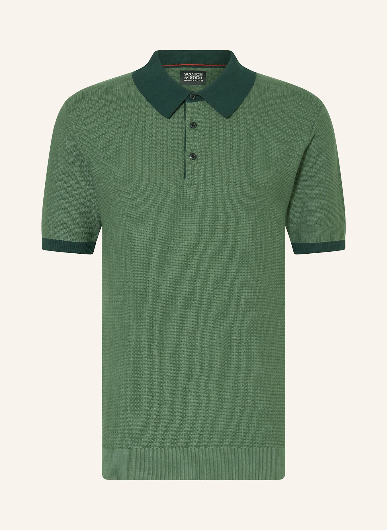 

Трикотажная рубашка поло Scotch & Soda, зеленый