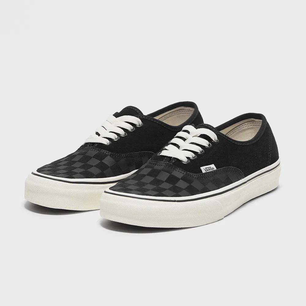 Мужские низкие кеды Authentic Checkerboard чёрно-белые от Vans