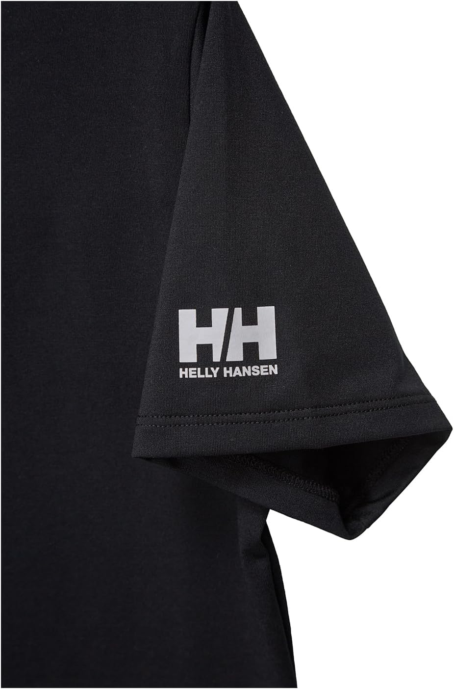 Детская футболка с коротким рукавом Helly Hansen Amphibious (KS/S) унисекс (HJ62412), черный — фото 3