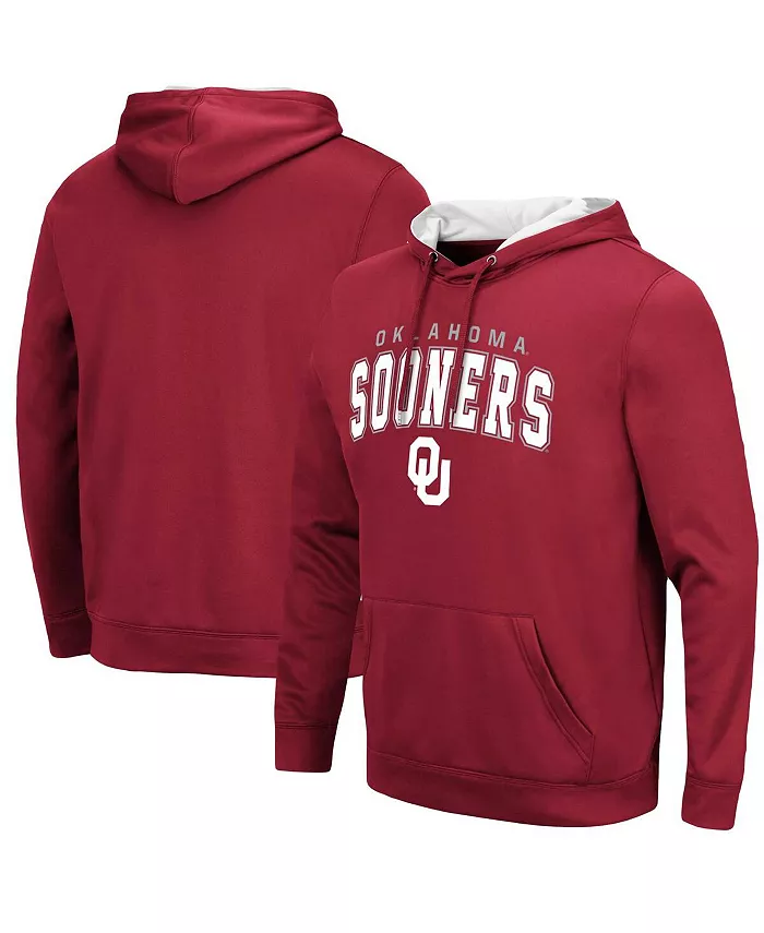 

Мужская толстовка с капюшоном Oklahoma Sooners Resistance Colosseum, красный