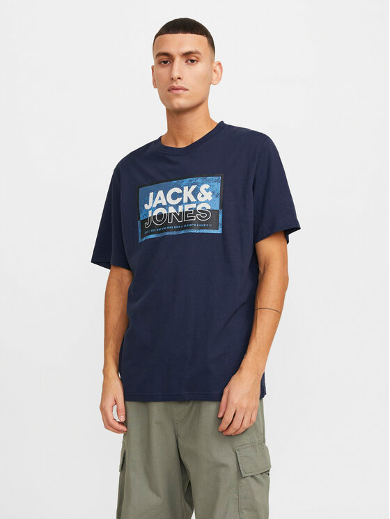 

Футболка стандартного кроя Jack&Jones, синий