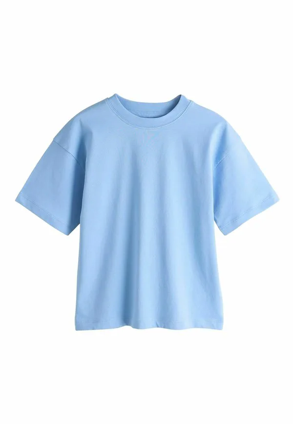Свободная базовая футболка с коротким рукавом Next, Light Blue