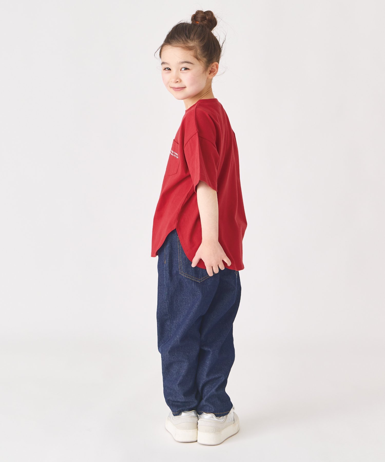 Цветная футболка Ever Closet, Red — фото 2