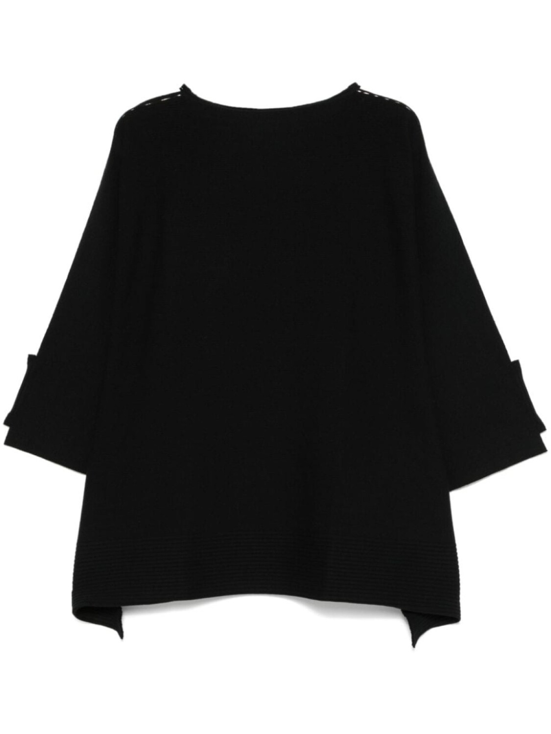 

Свитер AP в рубчик Issey Miyake, черный