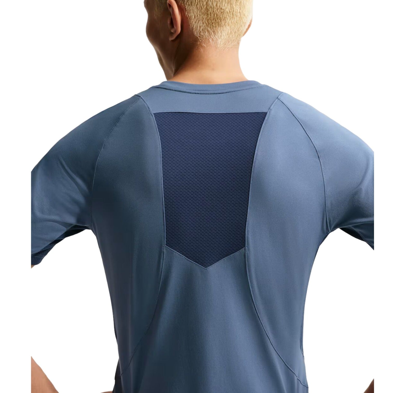 Футболка с коротким рукавом Nike Pro Training Dri-FIT ADV, цвет «Diffused Blue» — фото 2
