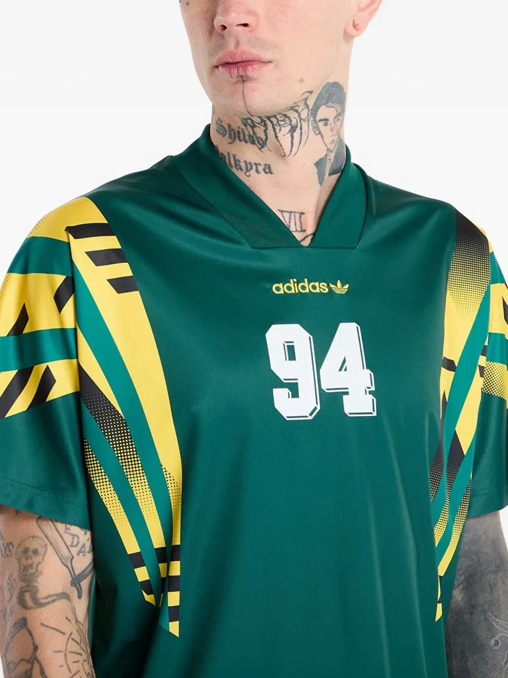 Футболка Сантьяго Adidas, зеленый — фото 4