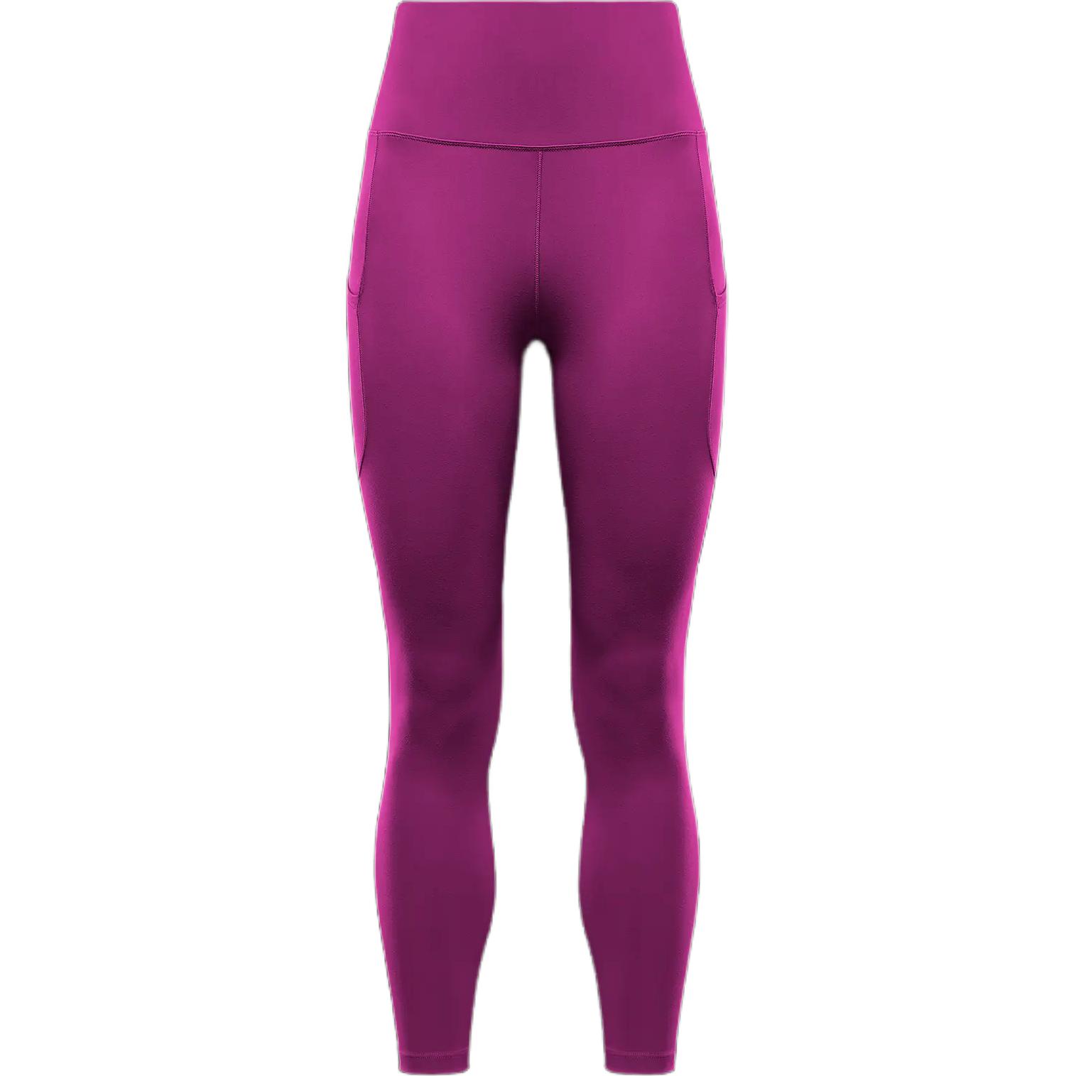 

Женские леггинсы с высокой талией 7/8 и карманами Nike, hot фуксия/черный