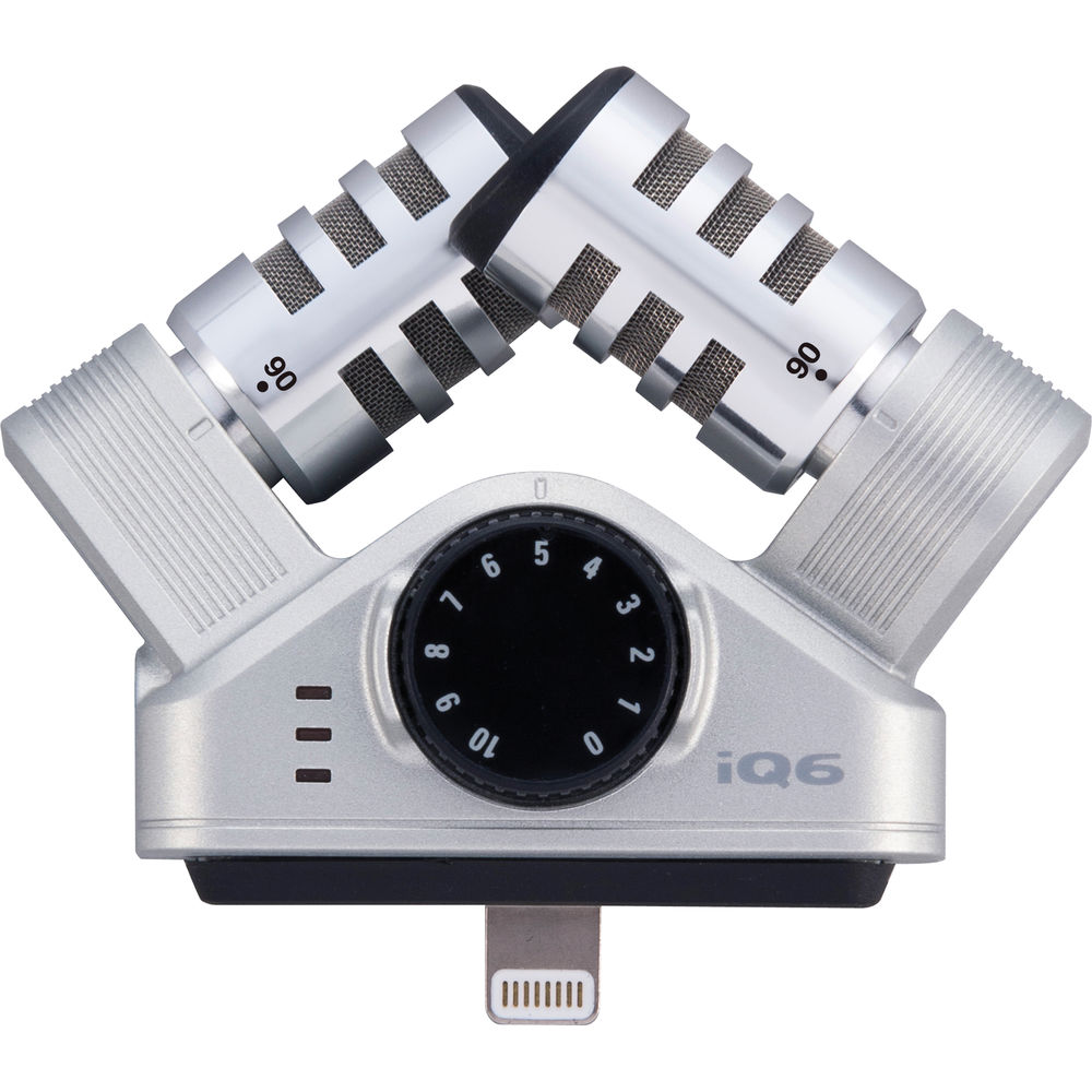 

Микрофон Zoom iQ6 Stereo X/Y Microphone for iOS Devices ZIQ6