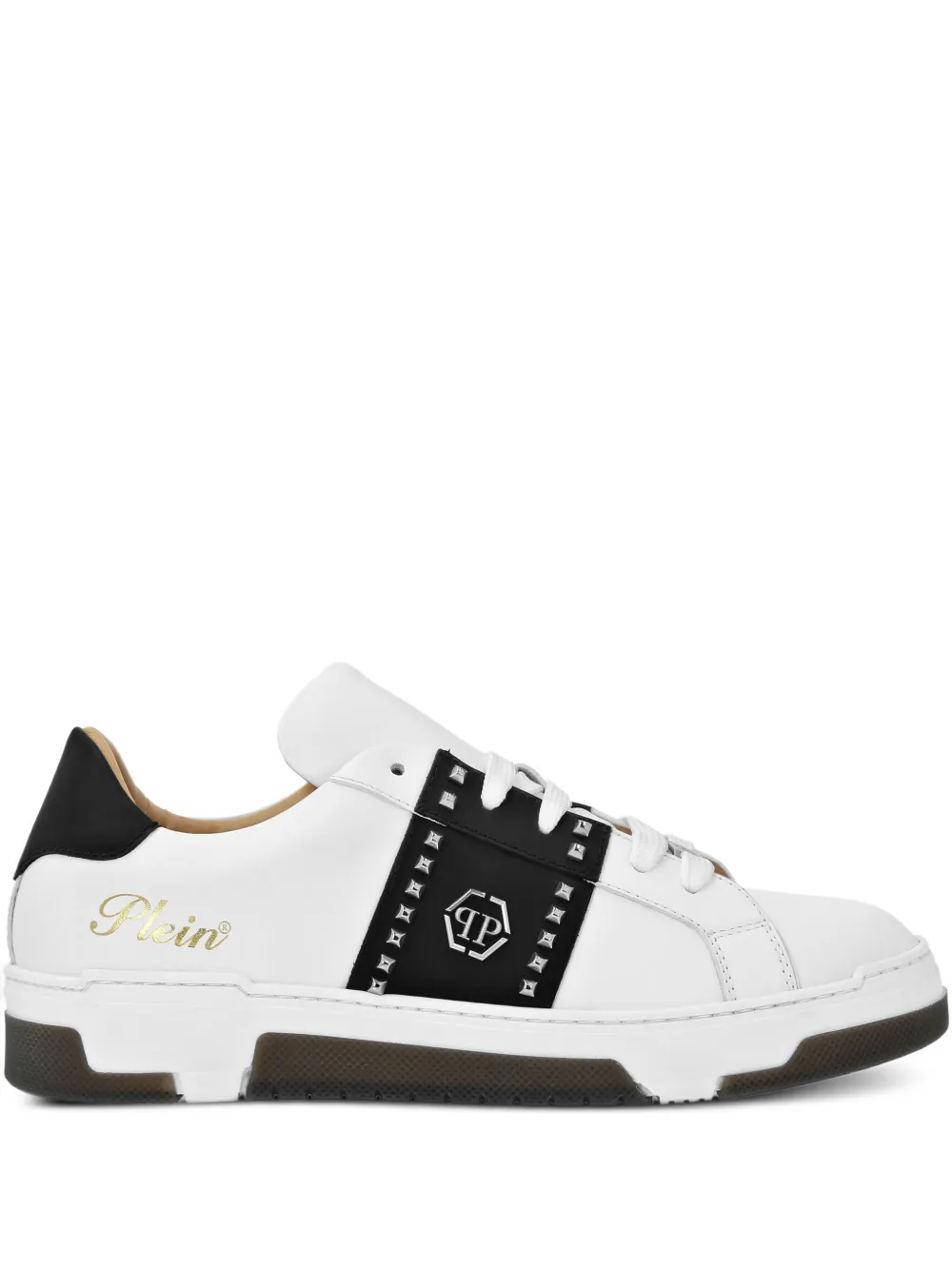 

Кожаные кроссовки Philipp Plein, белый