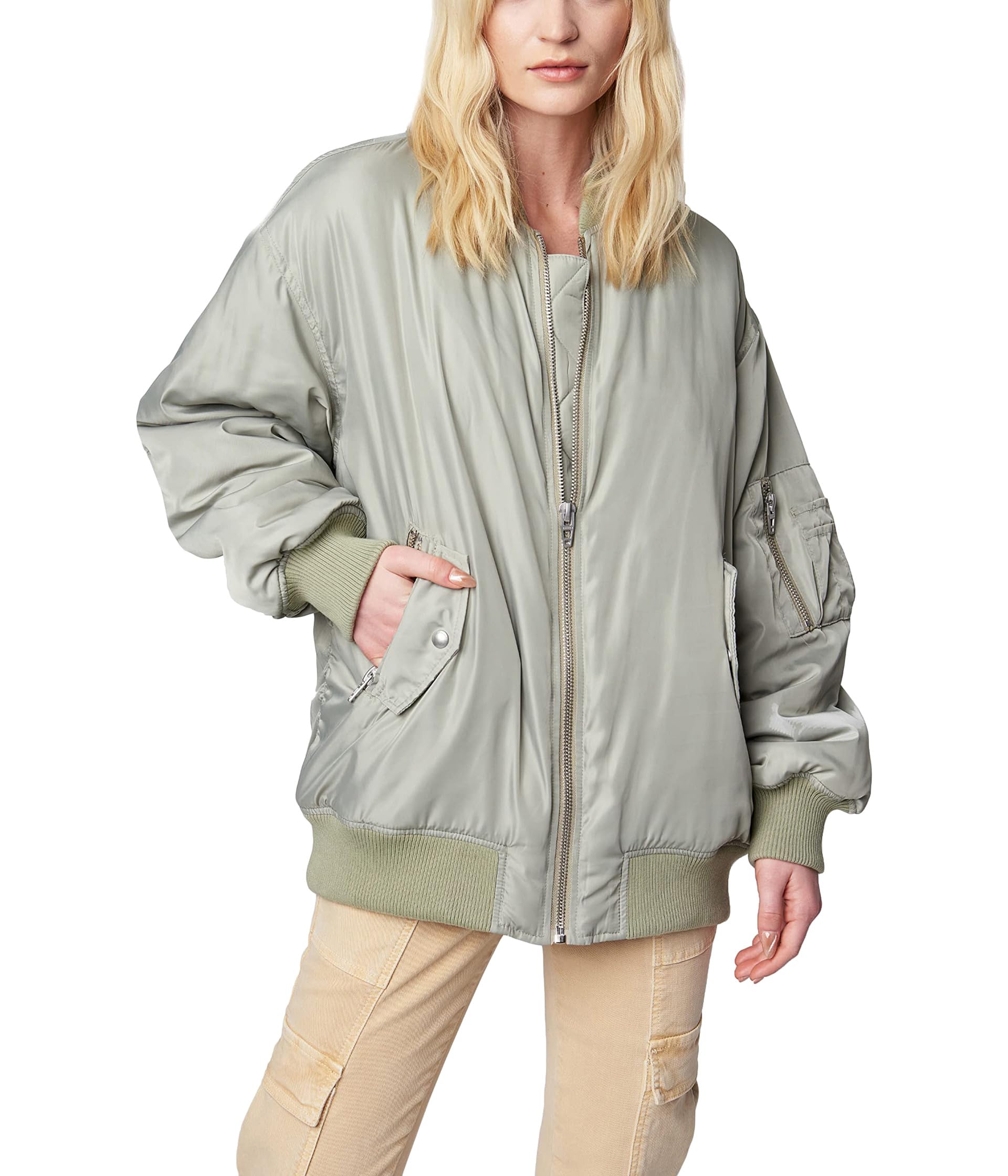 

Бомбер Blank NYC Nylon Bomber, Auto Pilot