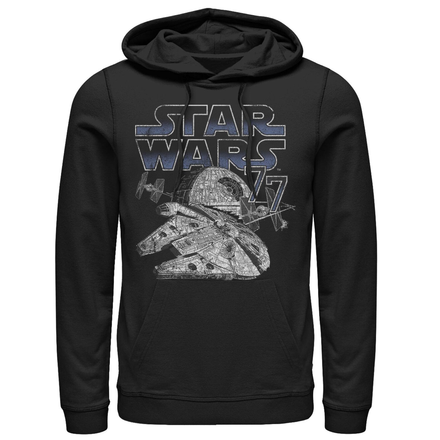 

Мужская толстовка с капюшоном Star Wars Falcon Epic Battle 77 Licensed Character