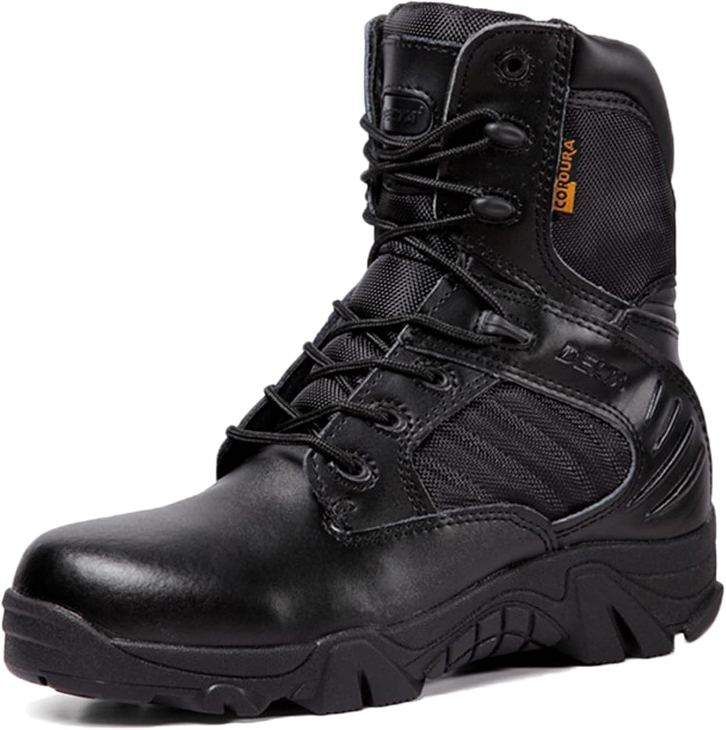 

Мужские водонепроницаемые походные ботинки hongrenamz для активного отдыха, треккинга и туризма, черные - EU40/US7.5