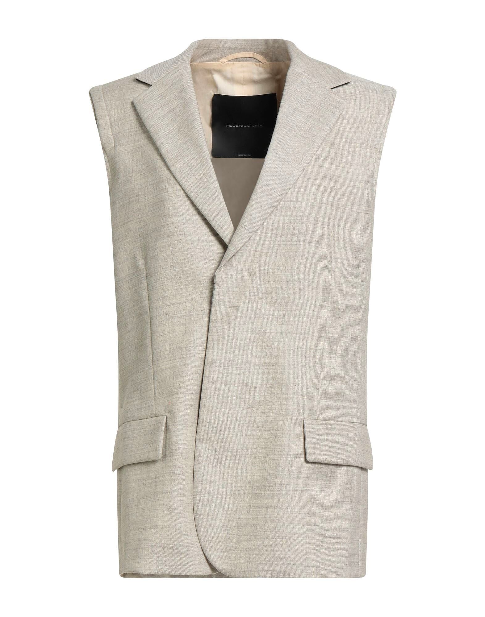 

Блейзер Federico Cina, бежевый