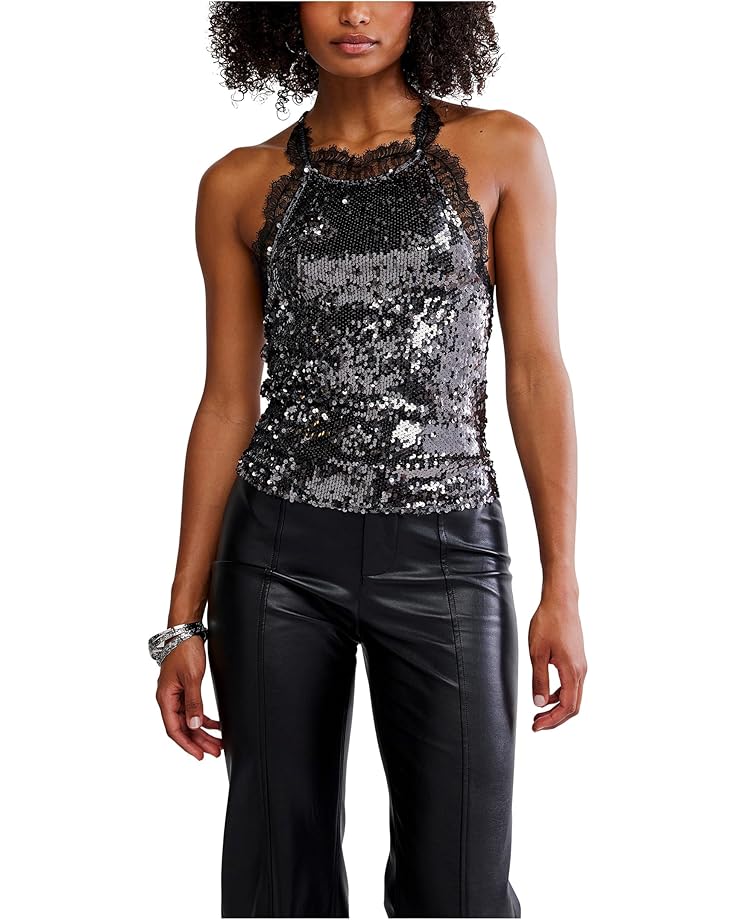 

Женский топ Free People Take Me Away, Gunmetal Combo