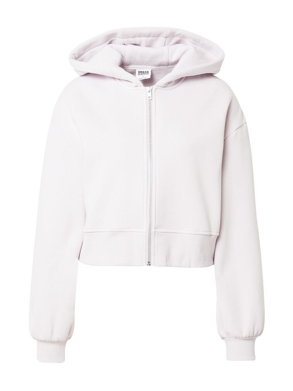 

Толстовка на молнии Urban Classics, пастельно-фиолетовый