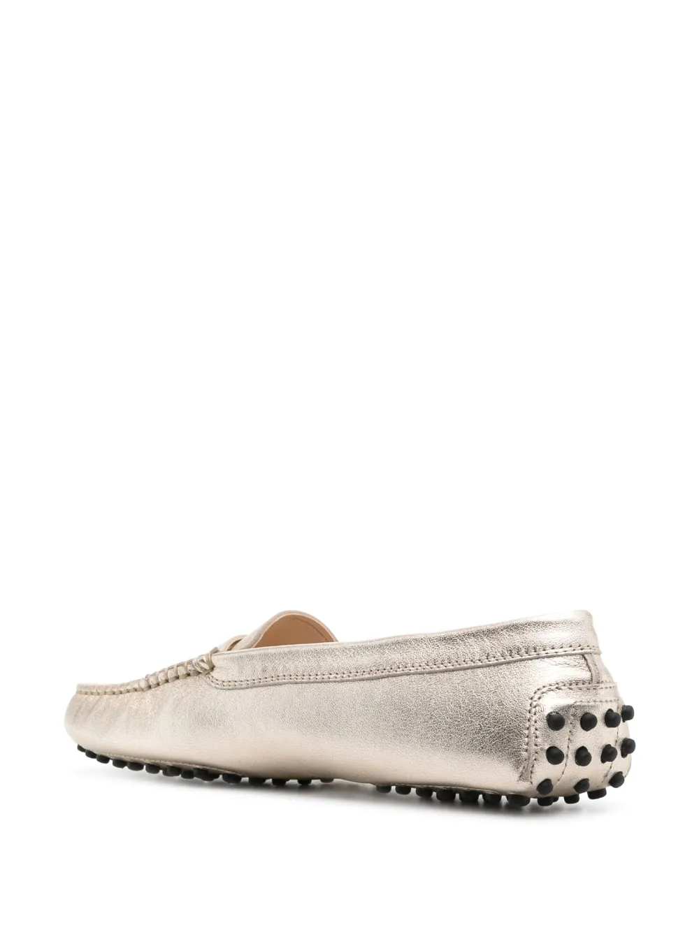 Лоферы Gommino TOD'S, золотой — фото 3