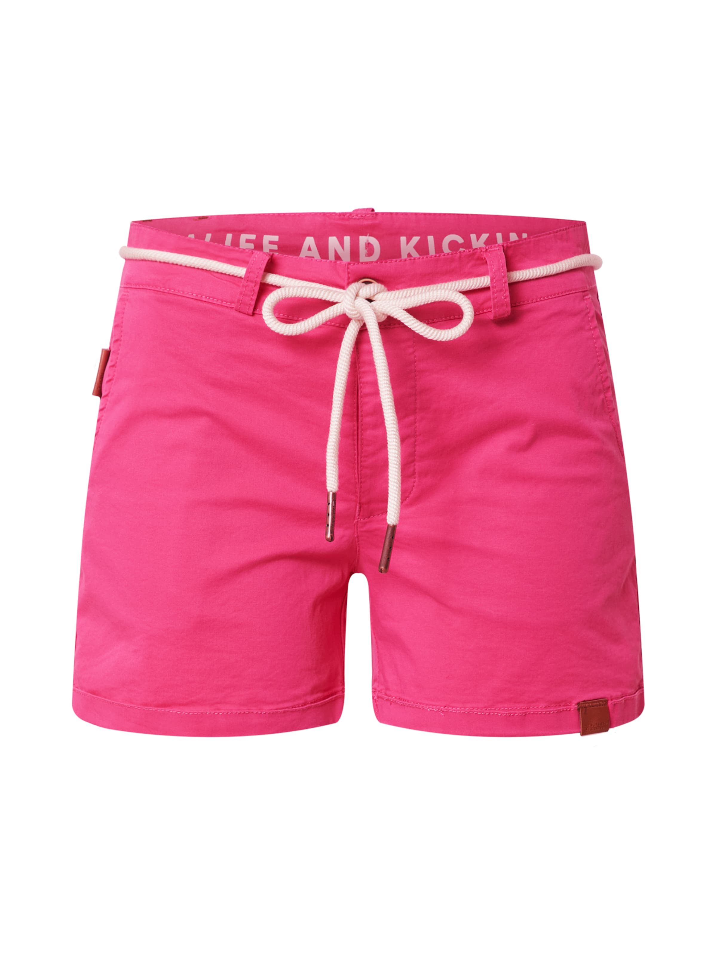 

Alife & kickin Шорты-чинос Regular в розовом цвете