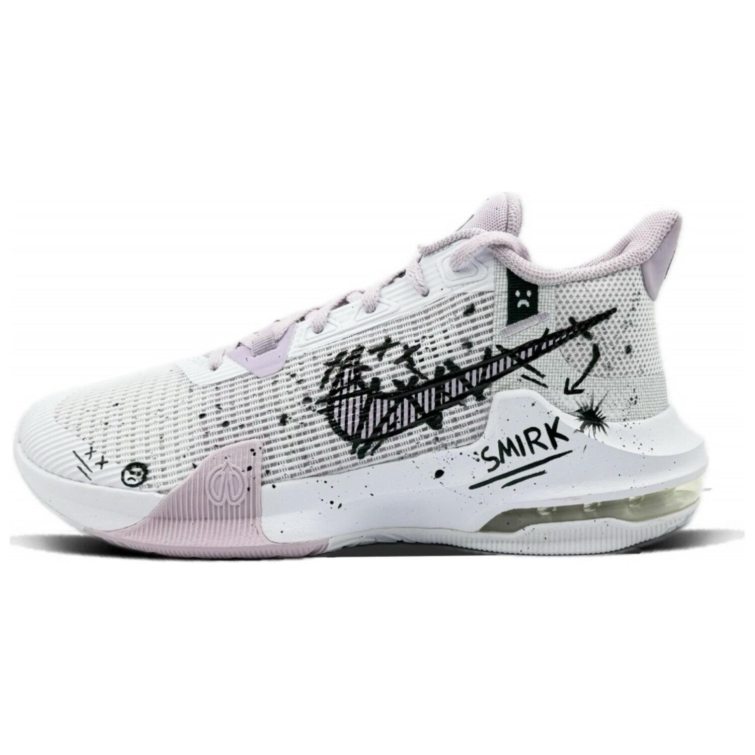 

Баскетбольные кроссовки Air Max Impact Basketball Shoes Unisex Low-Top Black Nike