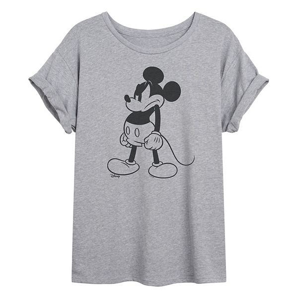 

Футболка Mickey Mouse оверсайз для подростков Disney, Heather Gray