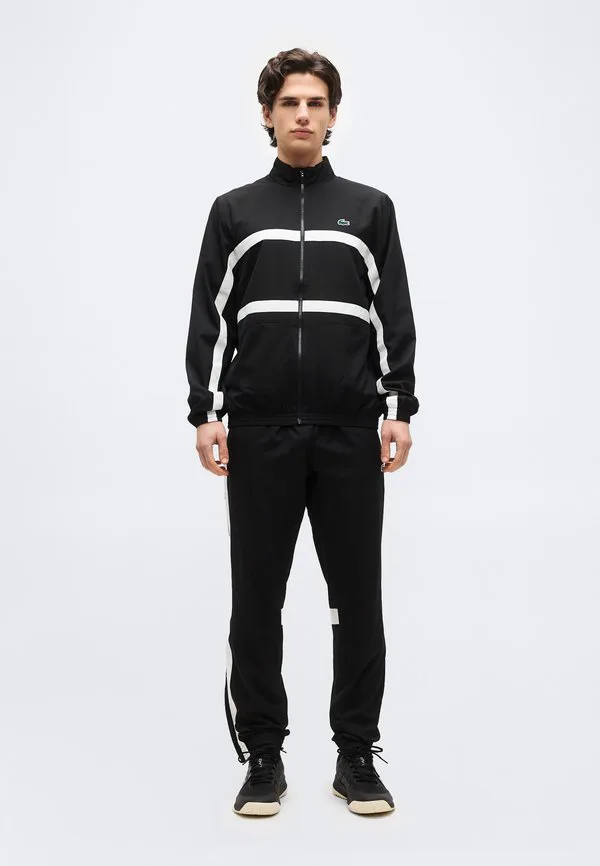 Теннисный спортивный костюм Lacoste Sport, Black/White