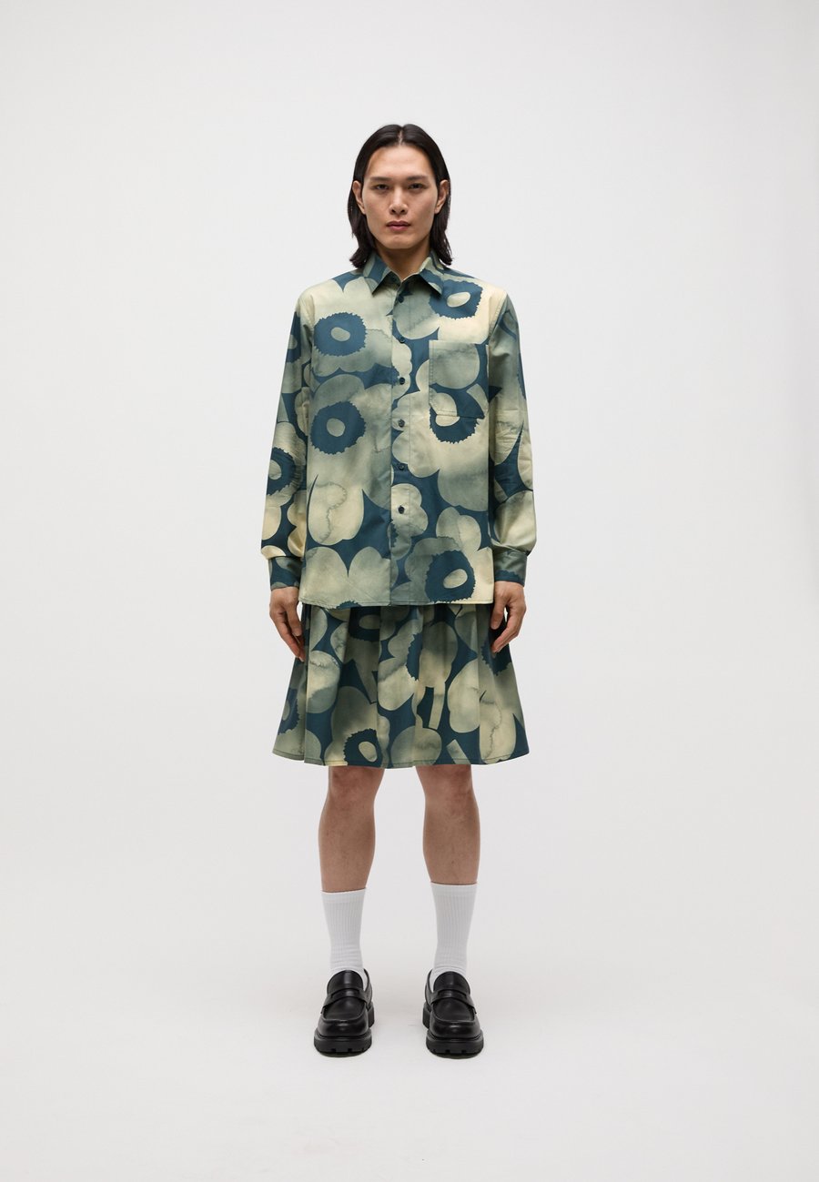 

Блуза Marimekko BARITONI AKVARELLI UNIKKO UNISEX, Dark Green/Light Yellow/Dark Green