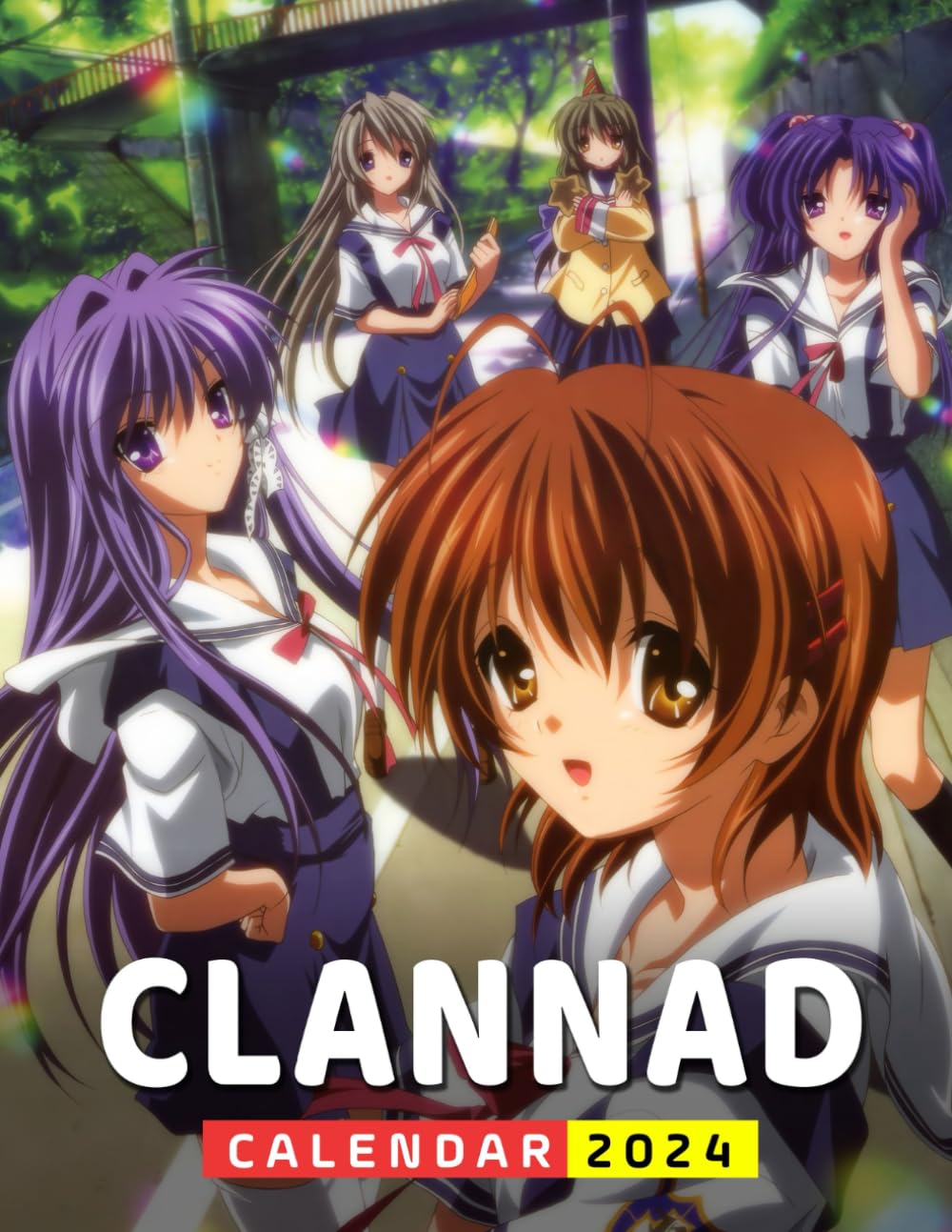 

Calendar 2024: Large 15-Month Planner, 17 x 8.5" When Open Thick Sturdy Paper Giftable Anime Vibes Easy for Notes