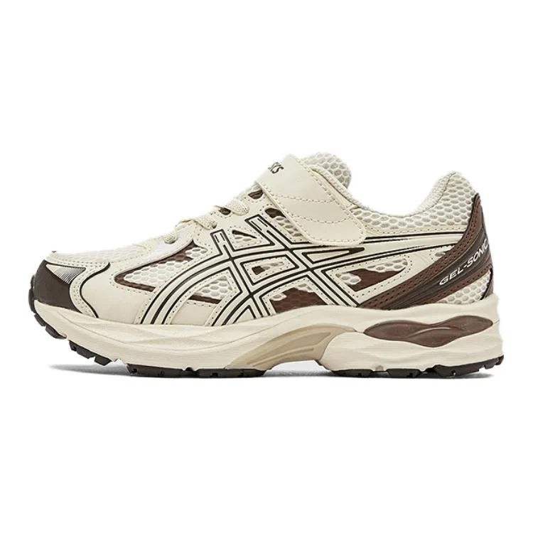Кроссовки детские из искусственной кожи и текстиля Low top ASICS, 200