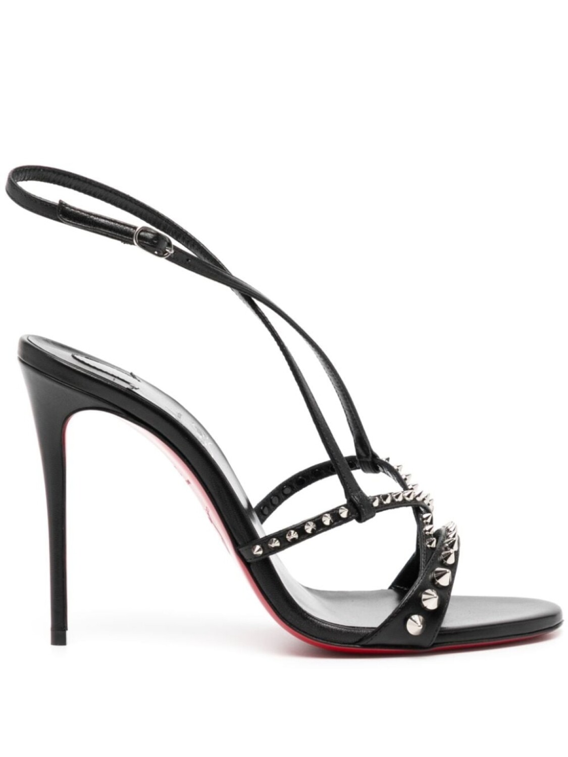 

Christian Louboutin босоножки Tatooshka Spikes 100, черный