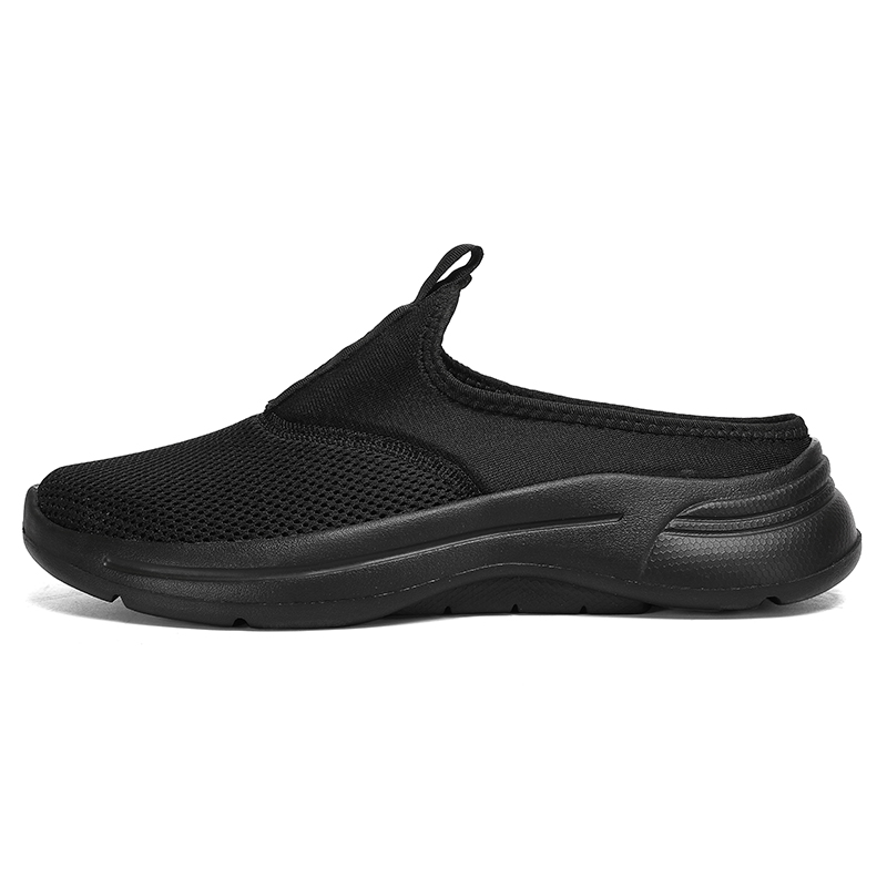 

Мужские сандалии с закрытым носком, резиновой подошвой, устойчивой к запахам, износостойкой, нескользящей, быстросохнущей JANECO, Black