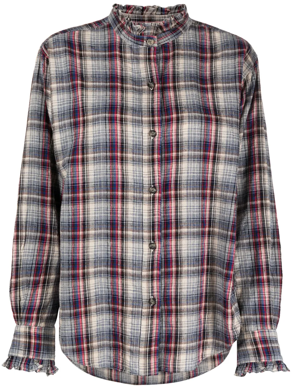 

Рубашка Saoli в клетку MARANT ÉTOILE, синий