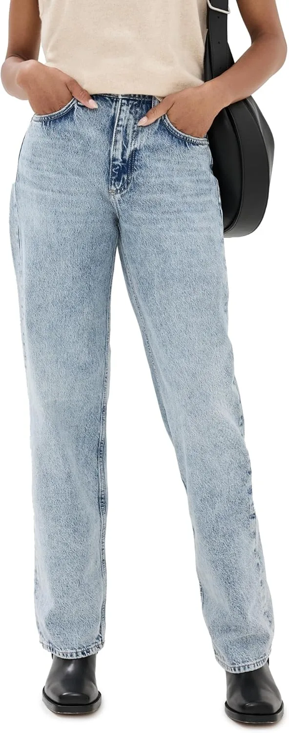 

rag & bone Женские джинсы Shea High Rise Relaxed Straight